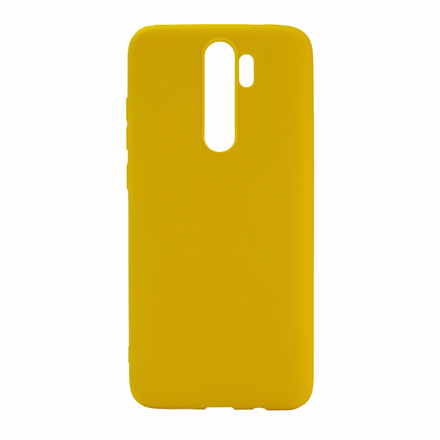 Чехол для Xiaomi Redmi Note 8 Pro TPU, (Желтый)