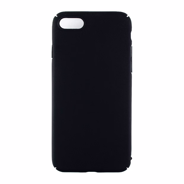 Чехол для iPhone 7 Soft plastic (Черный)