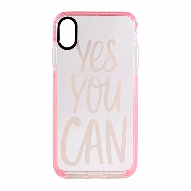 Чехол для iPhone XS Max Sweet силикон (Yes You Can)