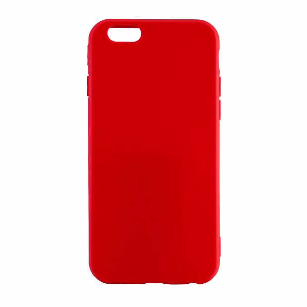 Чехол для iPhone 6/6S TPU Matte (Красный)