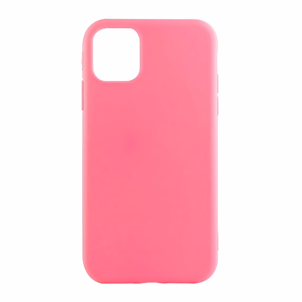 Чехол для iPhone 11 TPU Matte (Розовый)