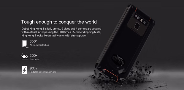 Смартфон Cubot King Kong 3 4GB/64GB
