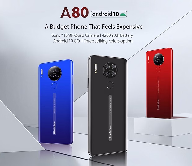Смартфон Blackview A80 2GB/16GB