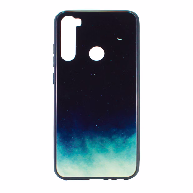 Чехол для Xiaomi Redmi Note 8 Mix glass (Ночное небо)