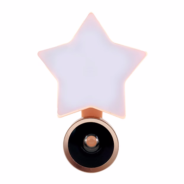 Подсветка для селфи+FishEye RK-48 (Розовый)