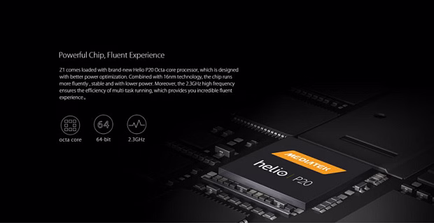 Смартфон Elephone Z1 6GB/64GB