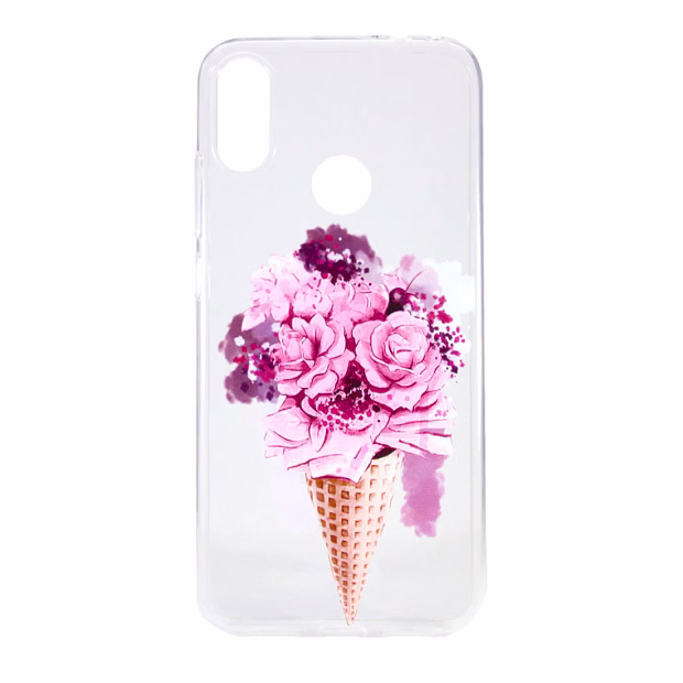 Чехол для Xiaomi Redmi Note 7 Classy силикон Lux (Букет)