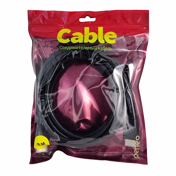 PERFEO Кабель HDMI A вилка - HDMI A вилка, ver.1.4, длина 3 м.