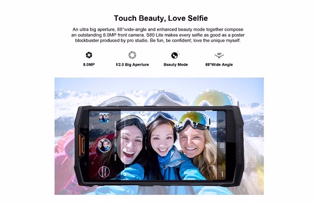 Смартфон Doogee S80 6GB/64GB