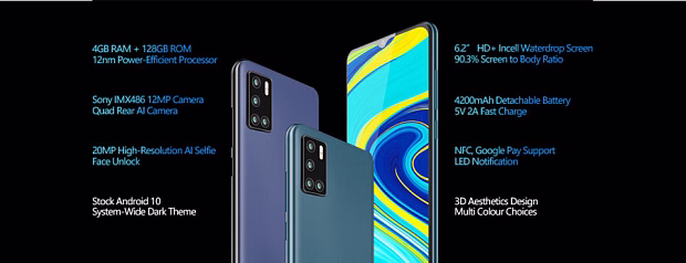 Смартфон Cubot P40 4GB/128GB