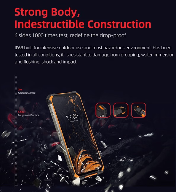 Мобильный телефон Doogee S88 Pro