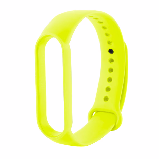 Ремешок для Xiaomi Mi Band 5, желтый