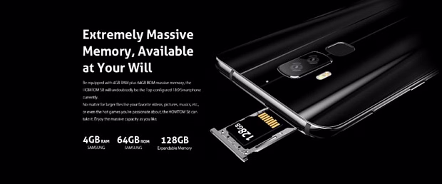 Смартфон HomTom S8 4GB/64GB