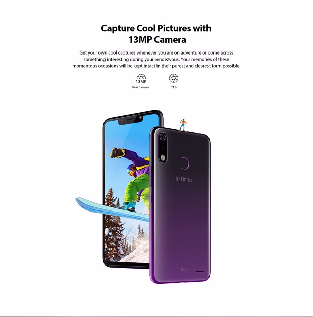 Смартфон Infinix Hot 7 1GB/16GB