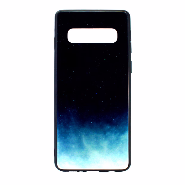Чехол для Samsung S10 Mix glass (Ночное небо)