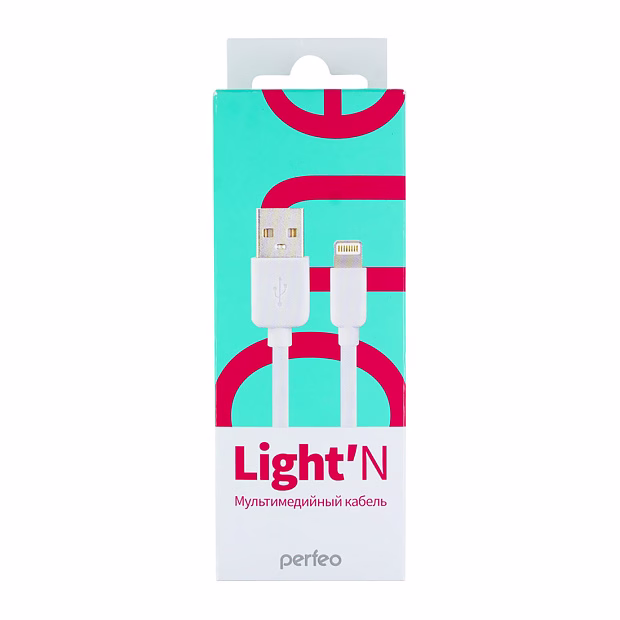 PERFEO Кабель для iPhone, USB - 8 PIN Lightning 3м
