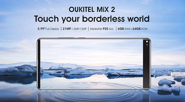 Смартфон Oukitel Mix 2 4GB/64GB