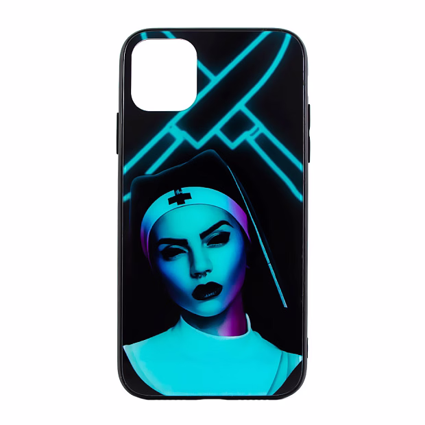Чехол для iPhone 11 Swanky glass (Монахиня)