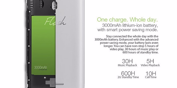 Смартфон Alcatel OneTouch Flash 2