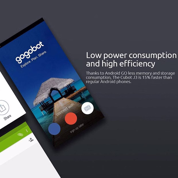 Смартфон Cubot J3 1GB/16GB