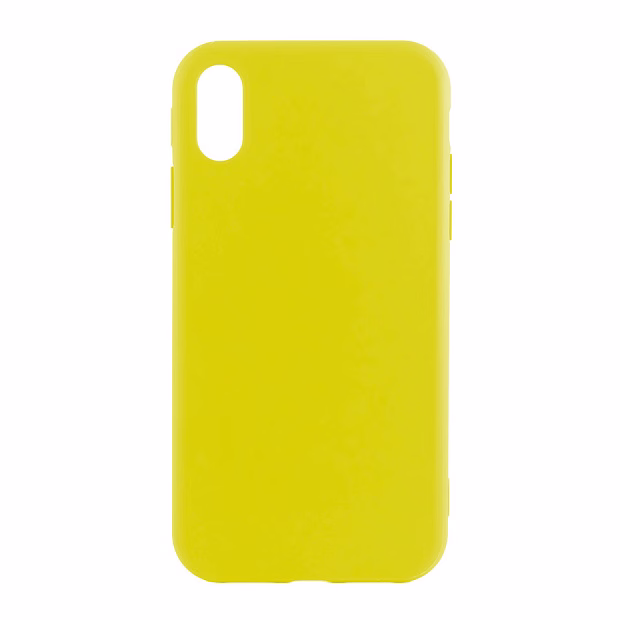 Чехол для iPhone XR TPU Matte (Желтый)