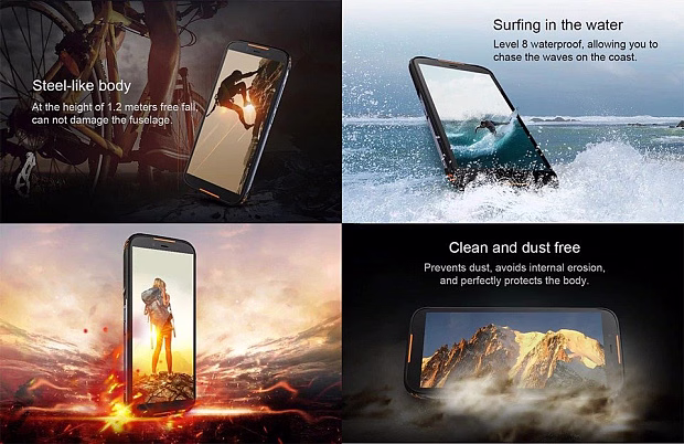 Смартфон HomTom HT80 2GB/16GB