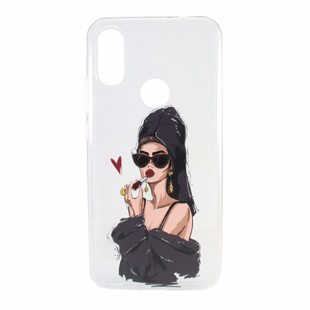 Чехол для Xiaomi Redmi 7 Classy силикон Lux (Girl)