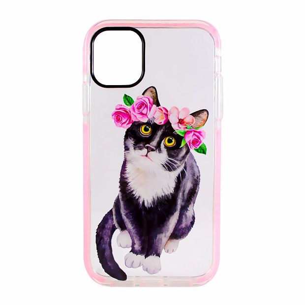 Чехол для iPhone 11 Sweet силикон (Cat)