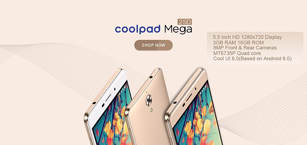 Смартфон Coolpad Mega 3GB/16GB